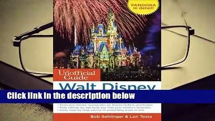 Best product  The Unofficial Guide to Walt Disney World 2018 - Bob Sehlinger