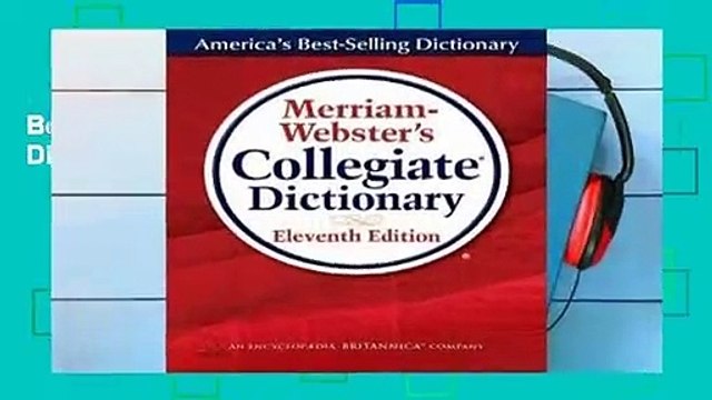 Best product Merriam-Webster's Collegiate Dictionary - Merriam-Webster