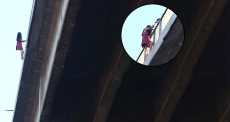 15 Temmuz Şehitler Köprüsü'nde intihar girişimi