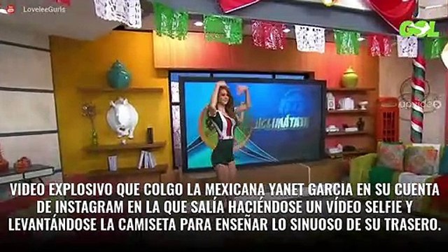 Yanet García se sube la camiseta (“¿Esto es real?”): el vídeo que “¡Lo enseña todo!”