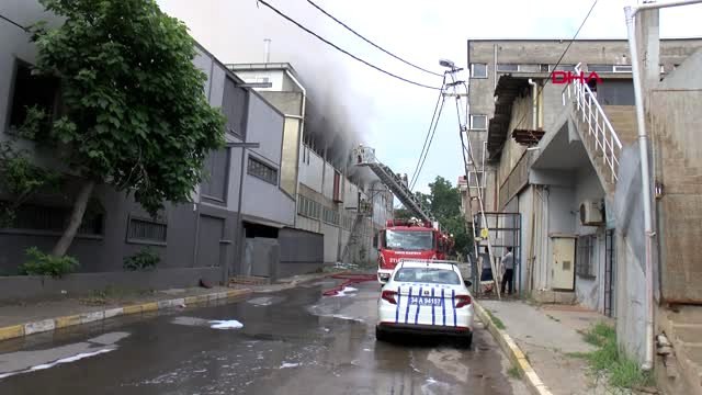 PENDİK'TE FABRİKA YANGINI aktüel görüntü