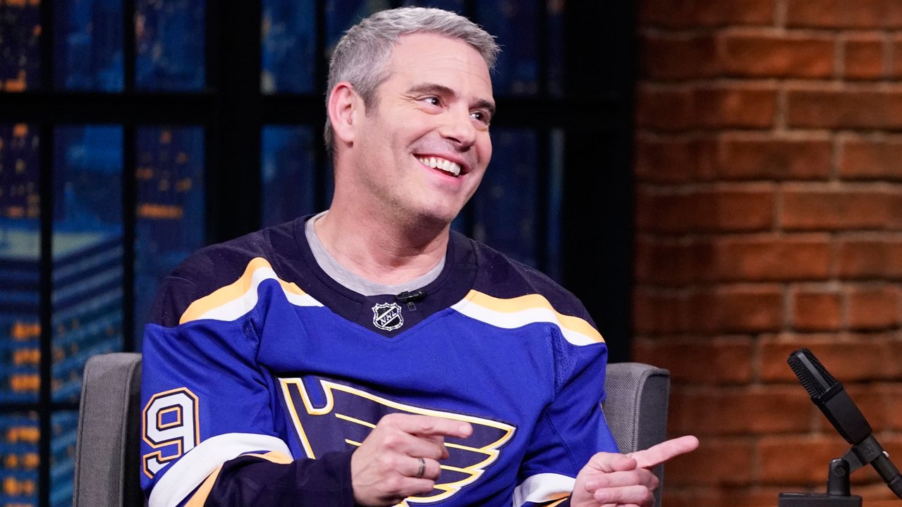 Andy Cohen Cheered the St. Louis Blues’ Stanley Cup Win Surrounded by Bruins Fans