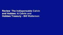 Review  The Indispensable Calvin and Hobbes: A Calvin and Hobbes Treasury - Bill Watterson