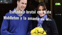 Escándalo brutal con Kate Middleton y la amante de William (y acaba de pasar)