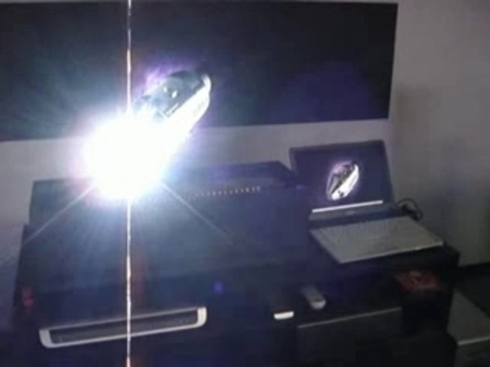 Projection d'images Holographique