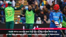 Fast Match Report - Proteas pound sorry Afghanistan