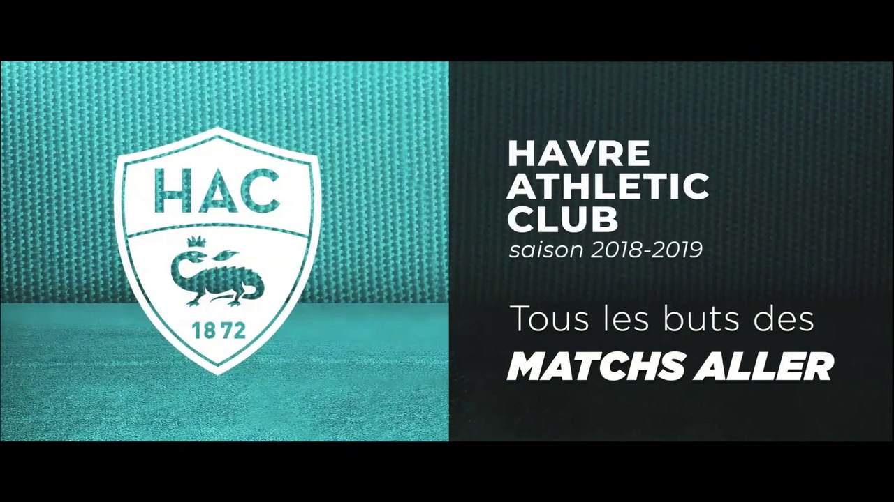 Saison 2018/2019 : tous les buts du HAC des matchs aller