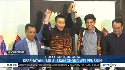 Lee Chong Wei Resmi Gantung Raket