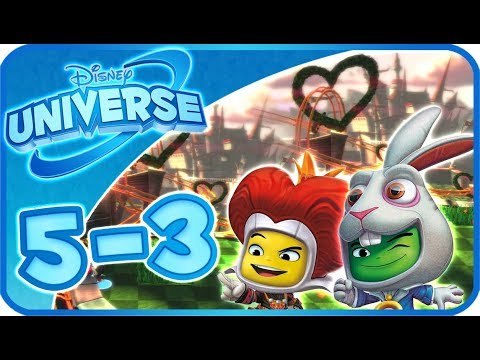 Disney Universe Walkthrough Part 5 - 3 (PS3, Wii, X360) 100% ~ Alice in Wonderland - 3