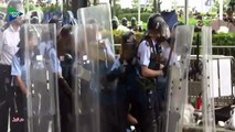 مواجهات بين الشرطة ومحتجين في هونغ كونغ بسبب قانون تسليم المطلوبين