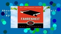 About For Books  Fahrenheit 451  Best Sellers Rank : #2