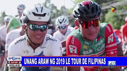 Unang araw ng 2019 Le Tour de Filipinas