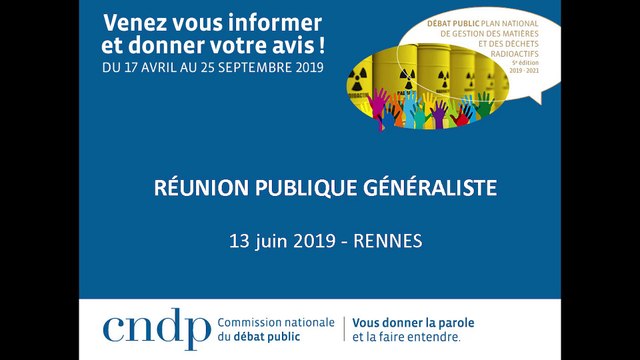 Débat public PNGMDR - Réunion publique - Rennes- 13 juin 2019 - Partie 3