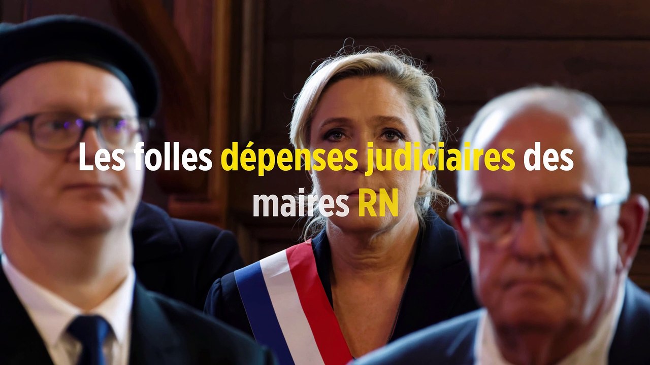 Les folles dépenses judiciaires des maires RN