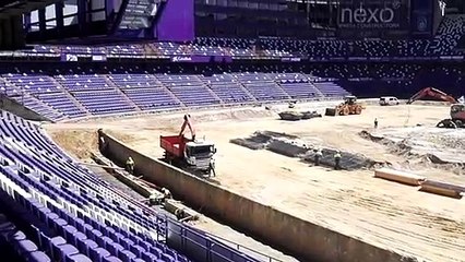 Así Están las Obras en el Estadio José Zorrilla