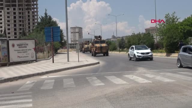 KİLİS Suriye'ye askeri sevkiyat