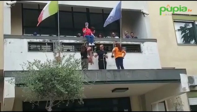 Orta di Atella (CE) - Chiusura Farmacia Sagripanti, protestano dipendenti (08.06.19)