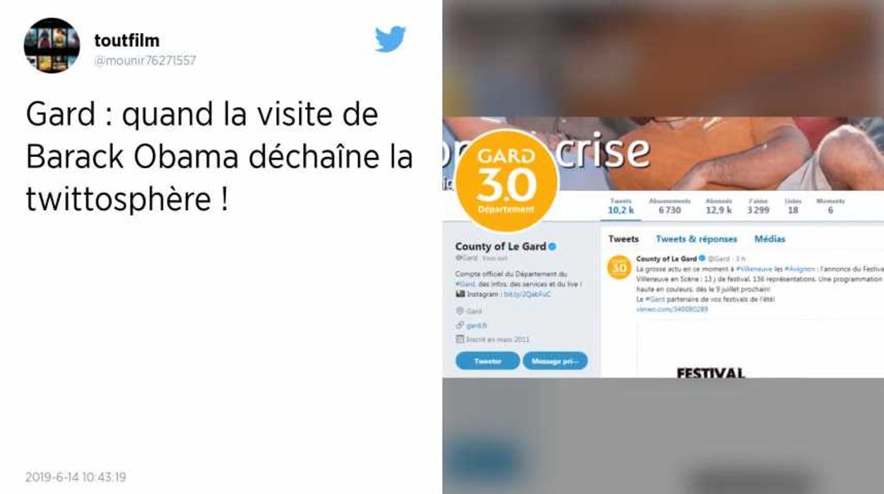 Barack Obama et sa famille arrivent dans le Gard pour une semaine de vacances