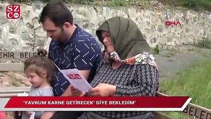 Şehit Eren Bülbül anısına hüzünlü karne