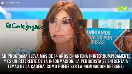 El brutal escote de Ana Rosa Quintana a lo Anna Simon: “¡Ni Ana Obregón!”