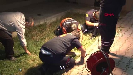 KONYA Çamaşır ipi Yağmur'un parmağını kopardı