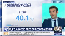 40,1°C ! Un nouveau record de chaleur battu ce matin à Ajaccio