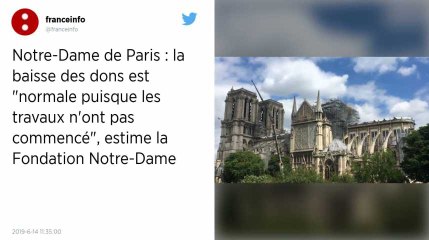 Notre-Dame de Paris. Seuls 9 % des dons promis ont déjà été versés