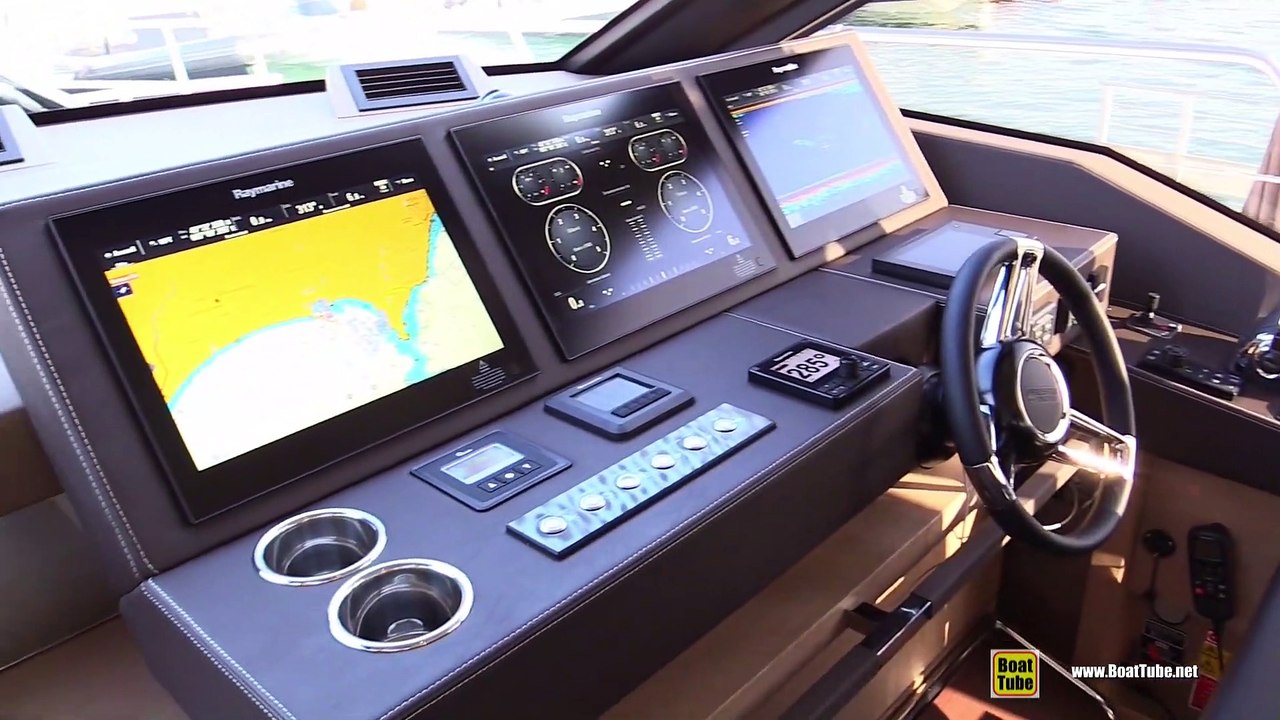 2019 Prestige 680 S Luxury Yacht - Deck and Interior Walkaround - 2018 Cannes Yachting Festival