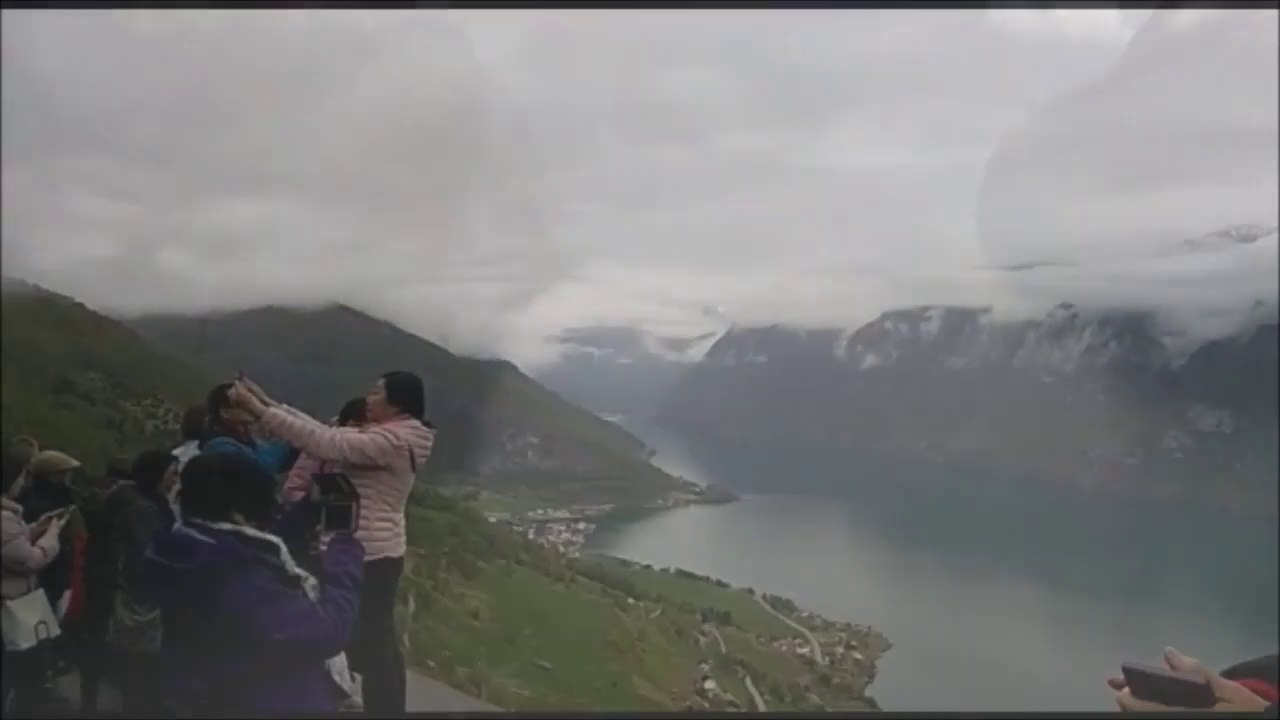 Spectacular Stegastein Lookout, 650 metres above Aurlandsfjord - Norway Holidays