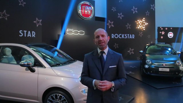 Fiat 500 Star e 500 Rockstar - Intervista a Luca Napolitano, Head of EMEA Fiat and Abarth brands