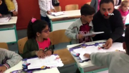 Yozgatlı beşiz kardeşler karne heyecanı yaşadı