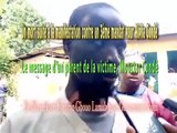 Mouctar Condé, tué lors de la manifestation contre un 3ème mandat pour Alpha Condé à N'zérékoré, l'appel d'Abdoulaye Doumbouya, proche de la victime