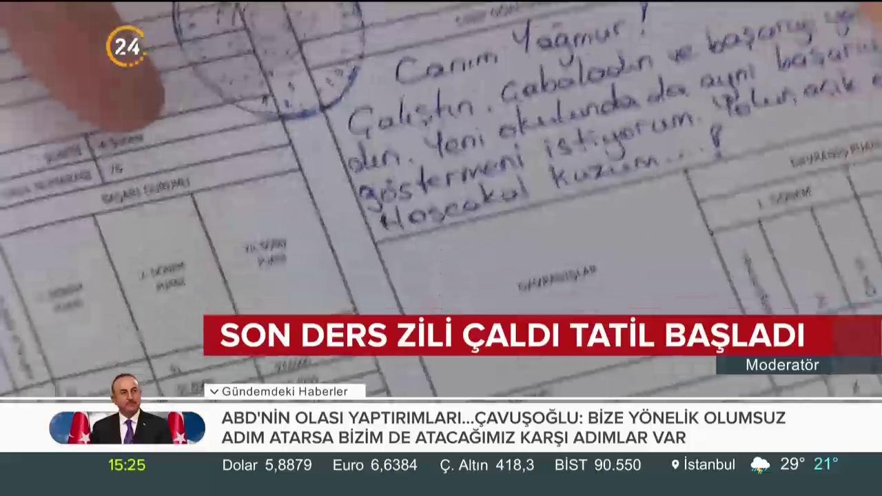 Tatil başladı