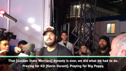 'This is poetic!' Drake on Raptors' historic Championship win