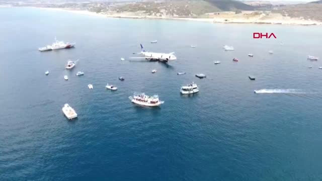 EDİRNE Dev yolcu uçağı, Saros Körfezi'ne batırılıyor-7