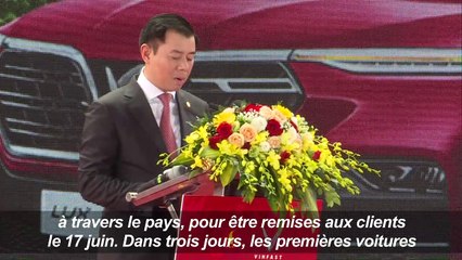 La toute 1ère voiture de marque vietnamienne s'apprête à rouler