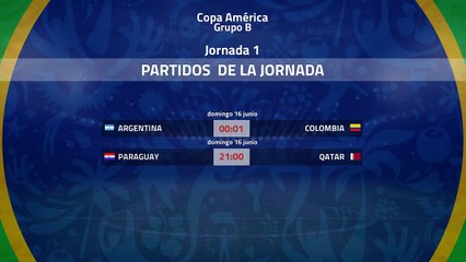 Previa de la Jornada 1 Copa América Grupo 2
