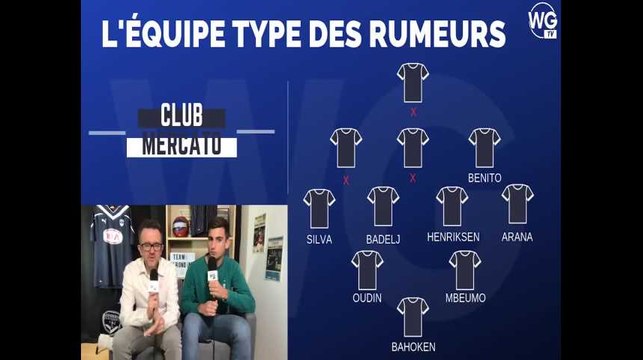 L'équipe type des rumeurs mercato des Girondins