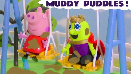 Peppa Pig Muddy Puddles Rescue after Accident with Funny Funlings in this Family Friendly Full Episode English Story for Kids