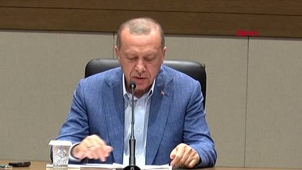 CUMHURBAŞKANI ERDOĞAN ATATÜRK HAVALİMANI'NDA AÇIKLAMA YAPTI