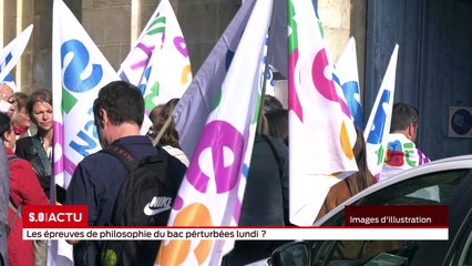 Les épreuves de philosophie du bac perturbées lundi ?