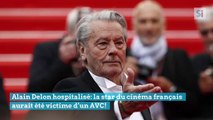 Alain Delon hospitalisé: la star du cinéma français aurait été victime d’un AVC!
