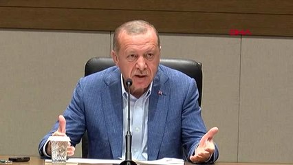 CUMHURBAŞKANI ERDOĞAN ATATÜRK HAVALİMANI'NDA AÇIKLAMA YAPTI