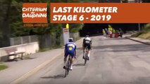 Last Kilometer / Dernier kilomètre - Étape 6 / Stage 6 - Critérium du Dauphiné 2019