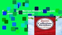 About For Books  Merriam-Webster's Collegiate Dictionary by Merriam-Webster