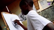 Kareem Waris Olamilekan est peintre professionnel à seulement 12 ans - Dans Toussa Toussa