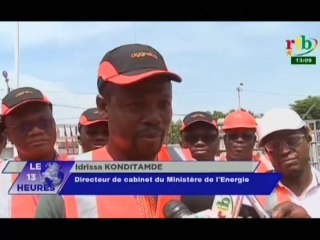 RTB/Mise en service de la Centrale électrique d’Aggreko