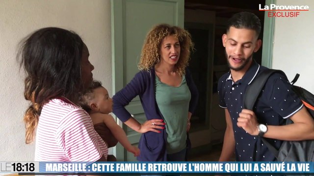 Le 18:18 - Exclusif : la famille victime de l'incendie de la rue de Rome à Marseille retrouve son sauveteur héroïque