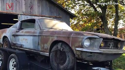 Classic Ford Mustang Bought For Restoration With Previous Owner’s Ashes Inside!