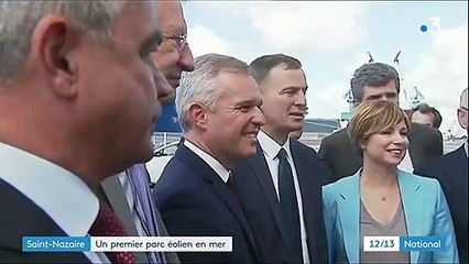 Saint-Nazaire : lancement du premier parc éolien en mer